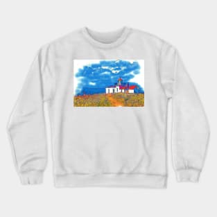 West Point In Watercolor Crewneck Sweatshirt